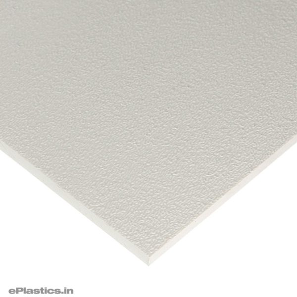 ABS Textured General Purpose Sheet 6mm x 48" x 96" White Sheet