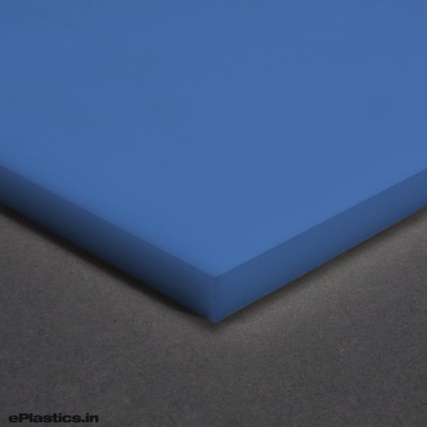 Acetal Delrin Sheet 25mm X 12" X 48" Blue FDA Acetal Sheet