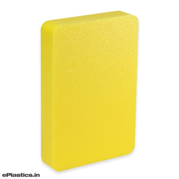 High Density Polyethylene Cutting Board 12mm X 48" X 96" Yellow HDPE Sheet Textured