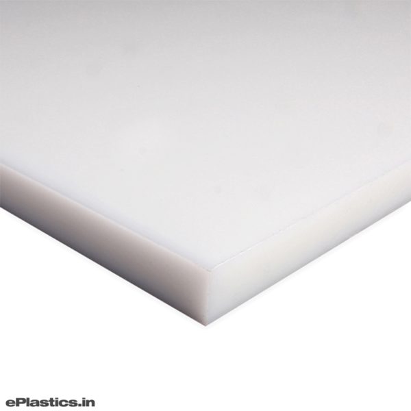 High Density Polyethylene Sheet (HDPE) 6mm X 48" X 72" Natural HDPE Sheet
