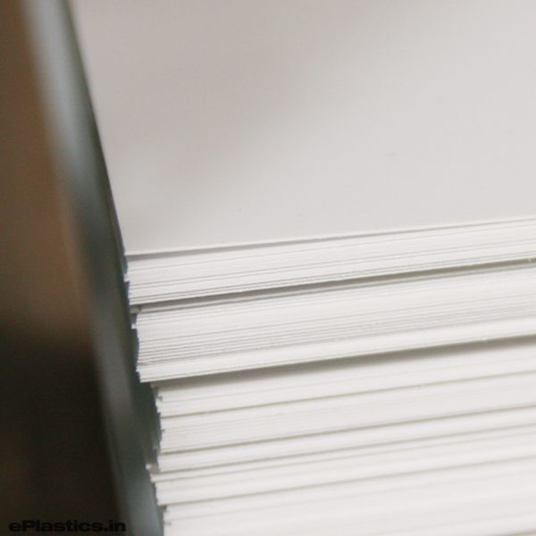 Styrene Hi Impact Sheet 6mm X 48" X 96" White Styrene Sheet