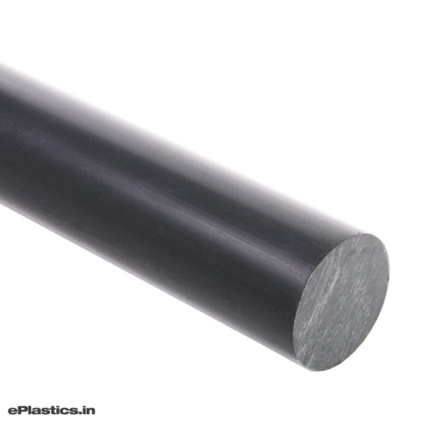 PVC Type1 Rod 44mm dia. Dark Gray PVC Rod