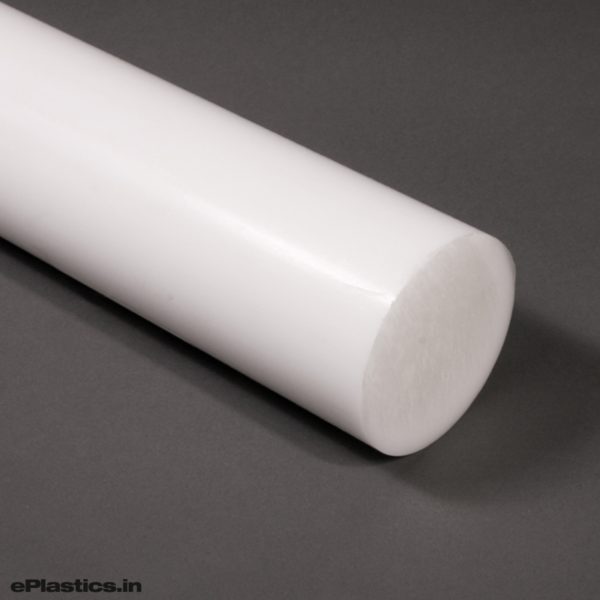 PTFE Rod 9.5mm Diameter Natural Virgin PTFE Rod