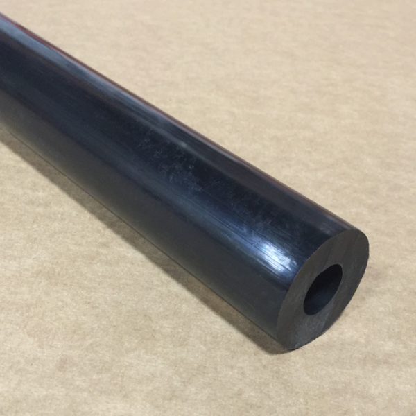 Acetal Delrin Tube 40mm OD X 20mm ID Black Acetal Tube